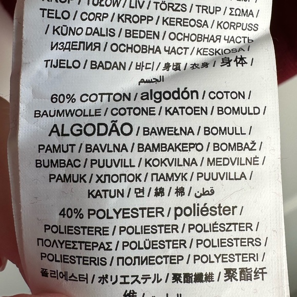 Virginia Tech Women’s Sweatshirt Hokies Burgundy Orange 2XL Collage Football - Picture 7 of 8